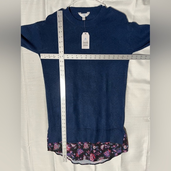 Time and Tru Women’s Sweater Dress, oversized XS, this probably fit a medium - Picture 3 of 7